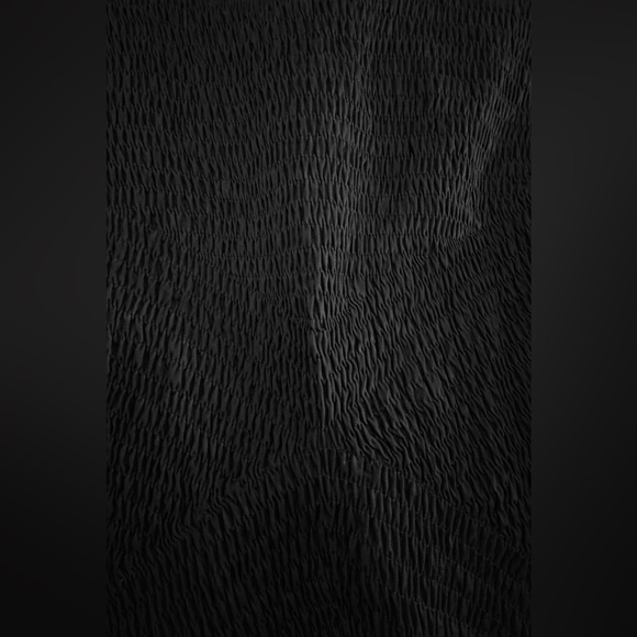 La Ligne Shirred black cotton-twill midi dress - Picture 3 of 4